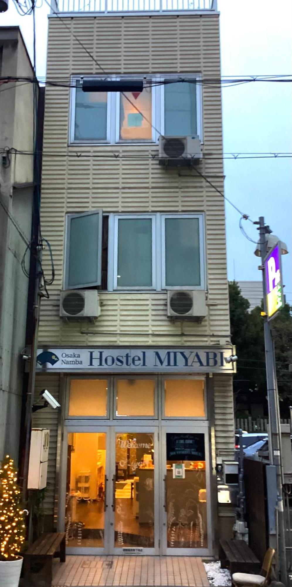 Osaka Namba Hostel Miyabi Εξωτερικό φωτογραφία